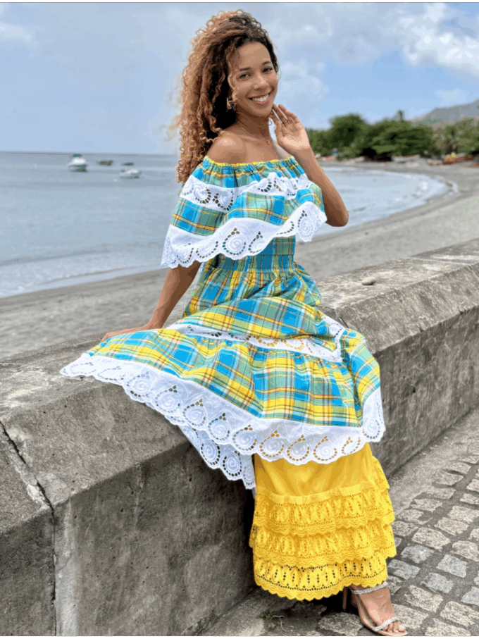 Robe Madras Femme - Romaiin BURNEL