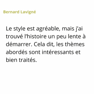 Bernard Lavigné Avis
